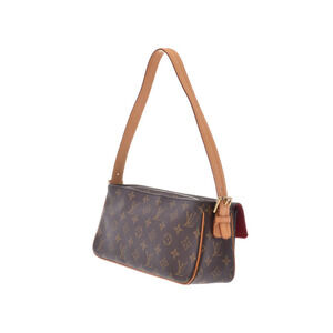 Louis Vuitton Leather Bag Monogram Viva Brown Cite